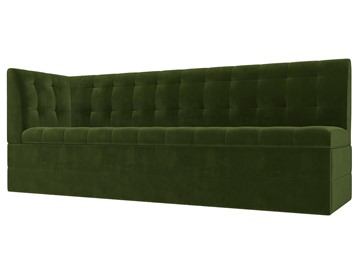 Кухонный диван Бриз, Зеленый (Микровельвет) в Находке