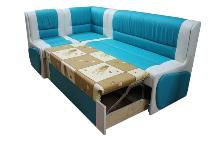 Кухонный угловой диван Квадро 4 со спальным местом во Владивостоке - изображение 2