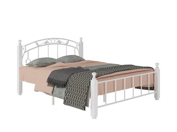 Двуспальная кровать Гарда 5, 160х200, белая в Находке