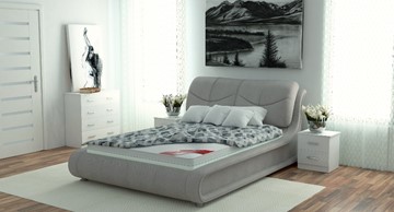 Двуспальная кровать с механизмом Сарма Сицилия 180х200 (с коробом) в Уссурийске