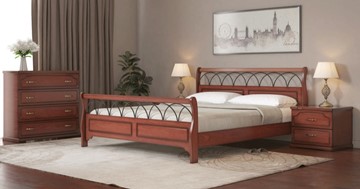 Кровать двуспальная СВ-Стиль Роял 160*200 с основанием в Артеме