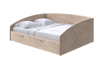 Кровать в спальню Bono 180х200, Велюр (Лофти Бежевый) в Артеме
