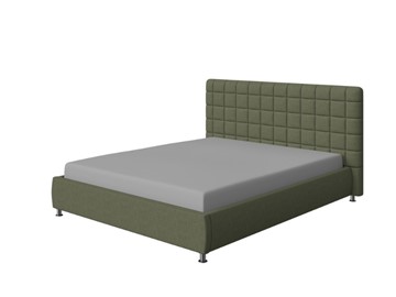 Кровать 2-спальная Corso-3 160х200, Искусственная шерсть (Лама Авокадо) во Владивостоке
