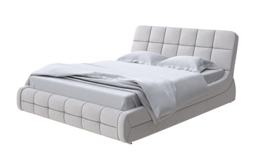 Кровать 2-спальная Corso-6 200х200, Велюр (Ultra Серый камень) в Находке
