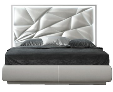 Кровать спальная FRANCO KIU 1242 с LED подсветкой изголовья (180х200) в Артеме