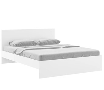 Кровать в спальню Осло М14 с настилами Лайт (Белый) в Артеме