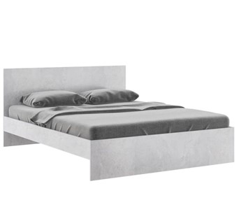 Кровать Осло М14 с настилами Лайт (Цемент светлый) в Артеме