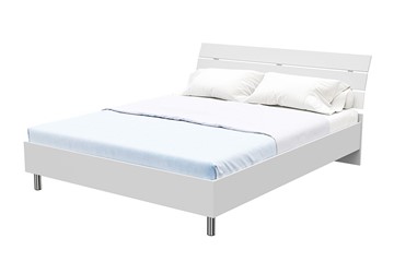 Кровать в спальню Rest 1, 180х200, ЛДСП (Белый) в Артеме