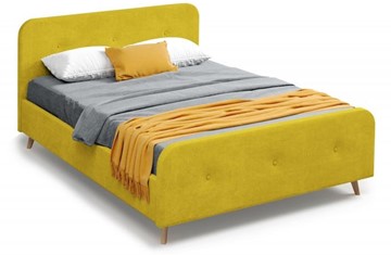 Спальная кровать Сиерра 1600 (с основанием) Торонто горчица во Владивостоке
