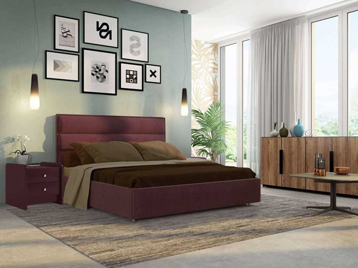 Кровать 2-спальная Веста размер 160*200 с основанием во Владивостоке - изображение 9