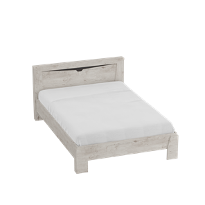 Кровать с основанием Соренто 1200, Дуб бонифаций в Артеме