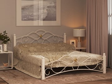 Кровать Гарда 3, 160х200, белая в Артеме