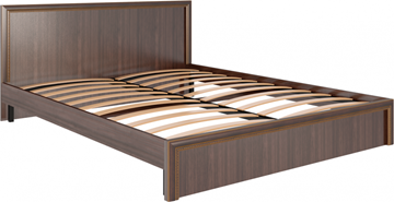 Кровать 2-спальная Беатрис М07 (Орех Гепланкт) во Владивостоке
