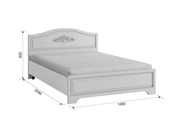Спальная кровать 1.4 (комфорт) Белла (1400х2000) во Владивостоке - предосмотр 4