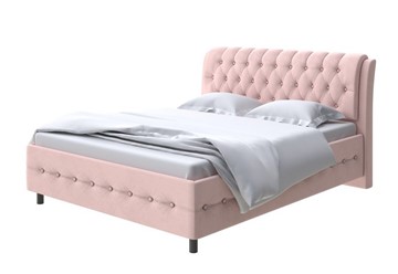 Двуспальная кровать Como (Veda) 4 180х200, Велюр (Ultra Розовый мусс) во Владивостоке