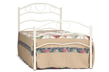 Односпальная кровать ROXIE 90*200 см (Single bed), белый (White) в Артеме