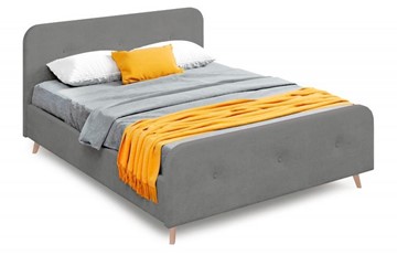 Кровать односпальная Мебельград Сиерра 1200 (без основания) Торонто серый во Владивостоке
