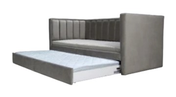 Односпальная кровать-тахта Адель с тремя спинками и дополнительным спальным местом  1010х2080 мм в Артеме