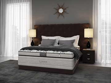 Кровать спальная Style/Basement 160х200, Флок (Велсофт Спелая слива) в Находке
