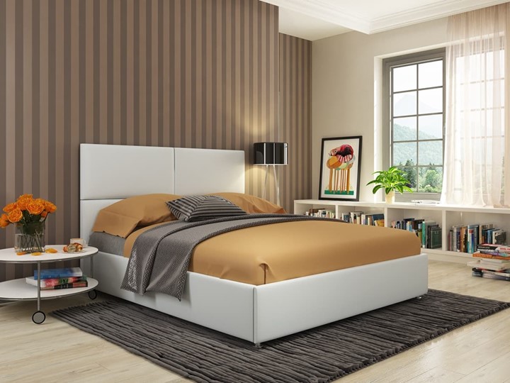 Кровать 1.5-спальная Jasmin размер 140*200 с основанием во Владивостоке - изображение 3
