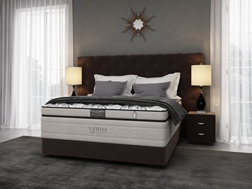 Двуспальная кровать Style/Podium M 160х200, Флок (Велсофт Спелая слива) в Артеме