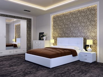 Спальная кровать Релакс Adele размер 140*200 с основанием в Артеме