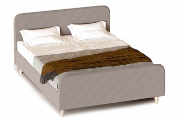 Спальная кровать Мебельград Мелоди 1400 (с основанием) Альба бежевый в Артеме