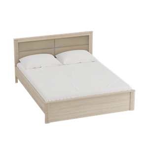 Кровать с основанием Элана 1400, Дуб сонома в Артеме