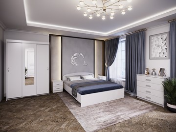 Модульная спальня Белое решение во Владивостоке