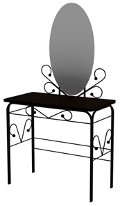 Дамский столик черный, венге во Владивостоке