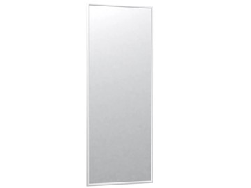 Зеркало навесное в спальню Сельетта-6 белый (1100х400х9) в Артеме
