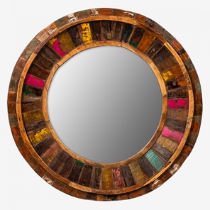 Зеркало настенное Myloft Маниша круглое в Уссурийске