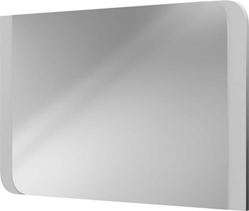 Зеркало настенное Вива Белый глянец / Платина в Артеме