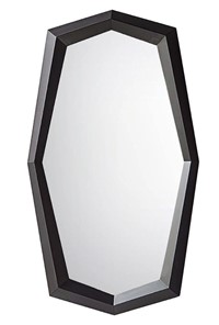 Зеркало настенное S052 черный матовый в Артеме