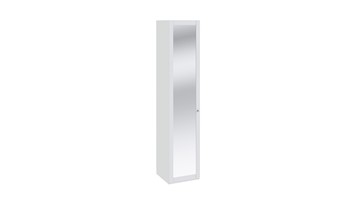 Шкаф для белья Ривьера с зеркалом СМ 241.21.001 (Белый) в Артеме