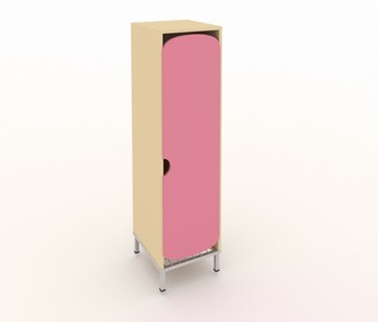 Детский шкаф-пенал МГрупп ШГС2М (Розовый) в Артеме