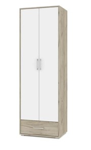 Распашной шкаф Modern О22, Серый дуб - Белый в Артеме