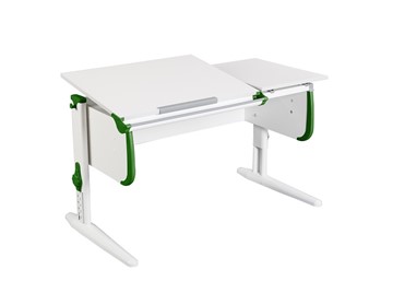 Растущий стол Дэми 1/75-40 (СУТ.25) белый/белый/Зеленый в Уссурийске