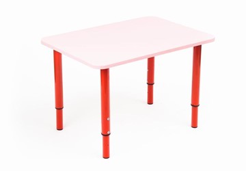 Растущий стол МГрупп Кузя (Розовый,Красный) в Артеме