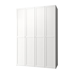 Распашной шкаф Харрис 60, белый + 4 фасад стандарт в Артеме