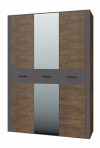 Шкаф трехдверный Куба ШР-3 (С зеркалом) в Артеме