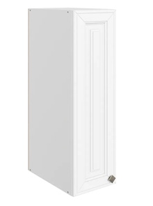 Навесной кухонный шкаф Мишель L200 H720 (1 дв. гл.) эмаль (белый/белый) во Владивостоке