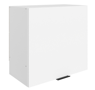 Шкаф навесной под вытяжку Стоун L600 Н566 (1 дв. гл.) (белый/джелато софттач) в Уссурийске