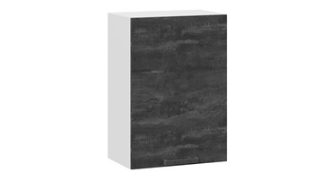 Кухонный навесной шкаф Детройт 1В5 (Белый/Угольный Камень) в Находке