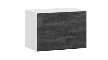 Кухонный навесной шкаф Детройт 1В5Г (Белый/Угольный Камень) в Находке