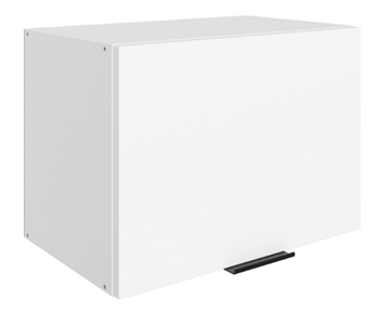 Шкаф настенный Стоун L500 Н360 (1 дв. гл.) (белый/джелато софттач) в Артеме