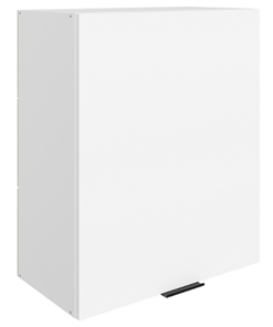 Кухонный навесной шкаф Стоун L600 Н720 (1 дв. гл.) (белый/джелато софттач) в Артеме
