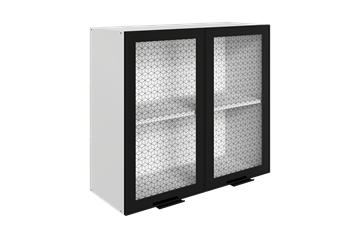Кухонный навесной шкаф Стоун L800 Н720 (2 дв. рам.) в Артеме