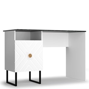 Письменный стол Кураж Марсель (Глянец белый) в Артеме