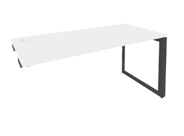 Приставной стол O.MO-SPR-4.8 Антрацит/Белый бриллиант в Находке